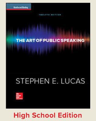 Lucas, the Art of Public Speaking, 2015, 12e, S... 0076703282 Book Cover