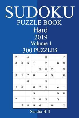 300 Hard Sudoku Puzzle Book 2019 1723597295 Book Cover