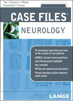 Case Files Neurology 0071482873 Book Cover