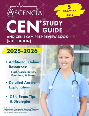 CEN Study Guide 2025-2026: 5 Practice Tests and... B0DSWC8PT5 Book Cover