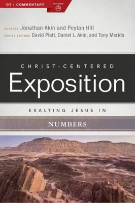 Exalting Jesus In Numbers (Christ-Centered Expo... 0805496920 Book Cover