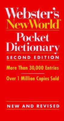Webster's New World Pocket Dictionary 0671866133 Book Cover