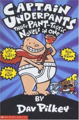 Captain Underpants 3 Books in 1! 0439954509 Book Cover