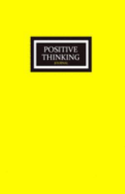 Paperback Positive Thinking Journal: Positivity Journal, Notebook, Diary, 110 Blank Pages, Yellow Book