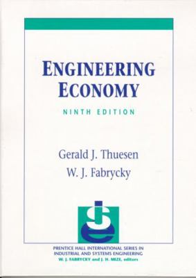 Engineering Economy 013028128X Book Cover