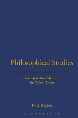 Philosophical Studies 1843715880 Book Cover