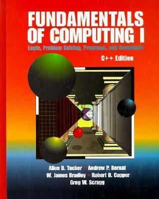 Fundamentals of Computing I: Logic, Problem Sol... 0070655065 Book Cover