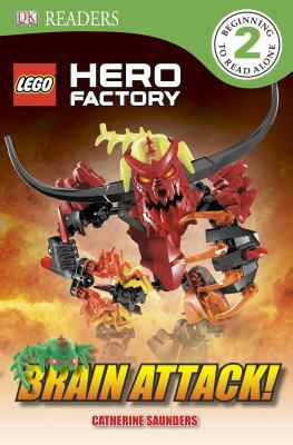 DK Readers L2: LEGO Hero Factory: Brain Attack! 1465402659 Book Cover
