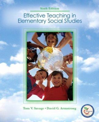Effective Teaching in Elementary Social Studies... 0131738437 Book Cover