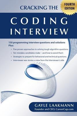 Cracking the Coding Interview, Fourth Edition 145157827X Book Cover
