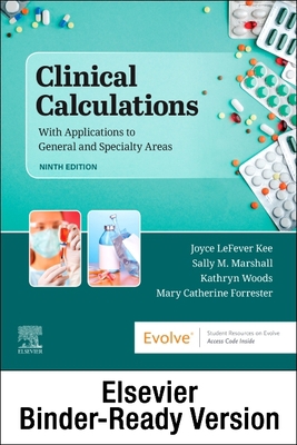 Clinical Calculations - Binder Ready 0323760503 Book Cover