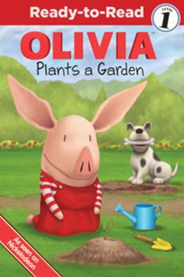 Olivia Plants a Garden 1442420111 Book Cover