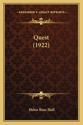 Quest (1922) 1164926624 Book Cover