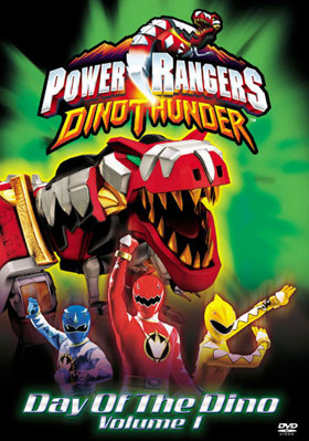 Power Rangers Dino Thunder Vol 1: Day Of The Dino B0001AW0J8 Book Cover
