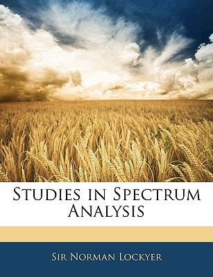 Studies in Spectrum Analysis 114457837X Book Cover