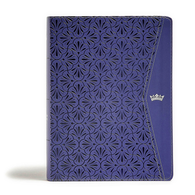 CSB Tony Evans Study Bible, Purple Leathertouch... 1433606895 Book Cover