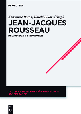 Jean-Jacques Rousseau [German] 3110419742 Book Cover