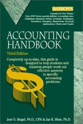 Accounting Handbook 0764152823 Book Cover