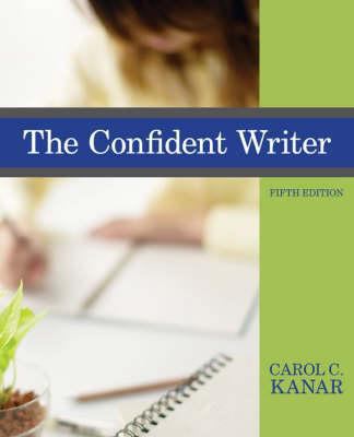 The Confident Writer 0618958460 Book Cover