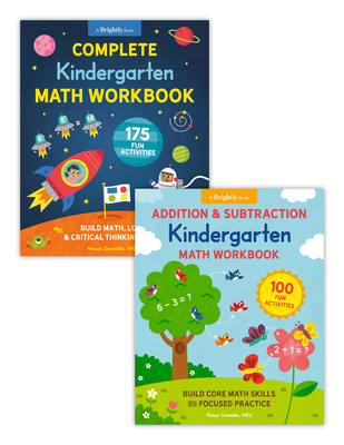 Complete Kindergarten Math Book Set: Two Workbo... B0FJQ7KXDF Book Cover
