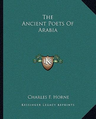 The Ancient Poets Of Arabia 1162883189 Book Cover