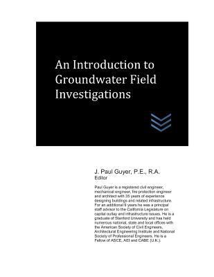 An Introduction to Groundwater Field Investigat... 1983347108 Book Cover