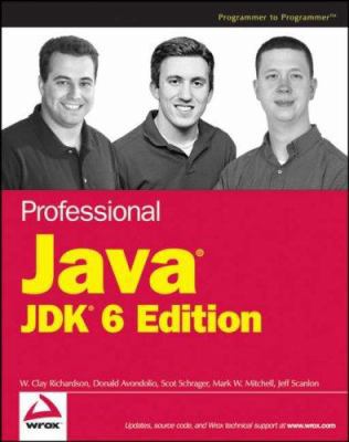 Professional Java JDK 6 Edition 0471777102 Book Cover