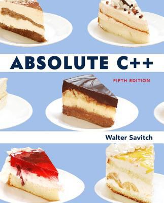 Absolute C++ (5th Edition) 013283071X Book Cover