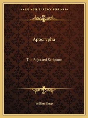 Apocrypha: The Rejected Scripture 1162911697 Book Cover