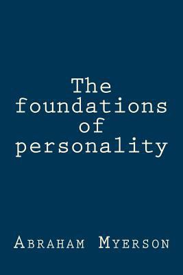 The foundations of personality 197458867X Book Cover