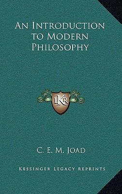 An Introduction to Modern Philosophy 1163218618 Book Cover