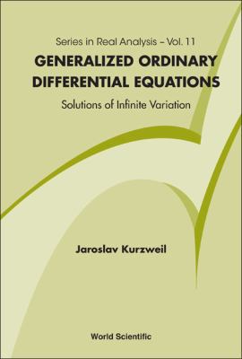Generalized Ordinary Differential Equations: No... 9814324027 Book Cover