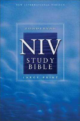 Study Bible-NIV-Large Print [Large Print] 0310929709 Book Cover