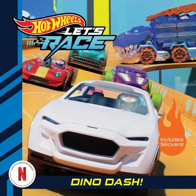 Hot Wheels Let's Race: Dino Dash! 1640365001 Book Cover