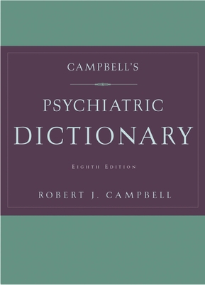 Campbell's Psychiatric Dictionary 0195152212 Book Cover