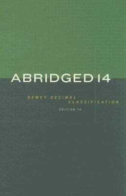 Abridged Dewey Decimal Classification and Relat... 0910608733 Book Cover