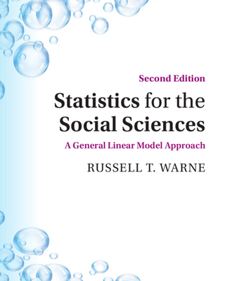 Statistics for the Social Sciences: A General L... 1108841570 Book Cover