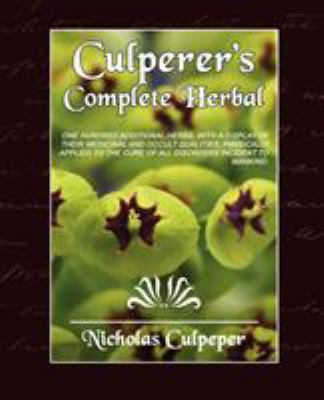 Culpeper's Complete Herbal 159462772X Book Cover