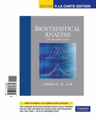 Biostatistical Analysis 0321656865 Book Cover