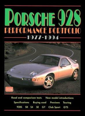Porsche 928 Performance Portfolio, 1977-94 1855202697 Book Cover