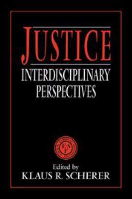 Justice: Interdisciplinary Perspectives 0521415039 Book Cover