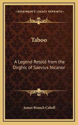 Taboo: A Legend Retold from the Dirghic of Saev... 1168656117 Book Cover