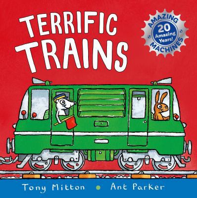 Amazing Machines: Terrific Trains 0753440784 Book Cover