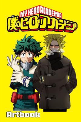 Boku No Hero Academia Artbook: Over Fifty, High-Quality Pieces of Artwork of All Your Favorite Heroes! the Perfect Birthday Gift or Christmas Present for Any Fan! 197646188X Book Cover