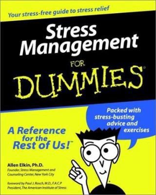 Stress Management for Dummies 0764551442 Book Cover