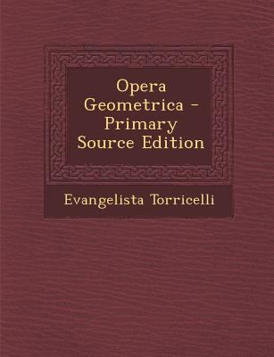 Opera Geometrica [Latin] 1293909777 Book Cover