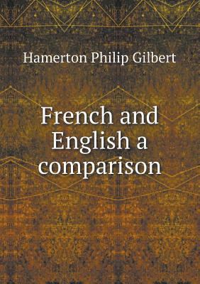 French and English a comparison 5518620446 Book Cover