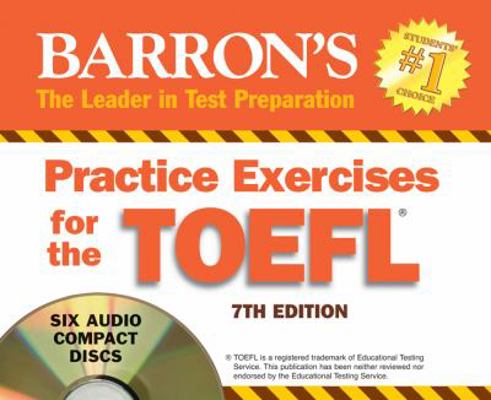 Practice Exercises for the TOEFL 1438070322 Book Cover