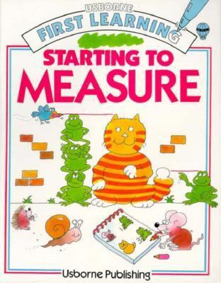Starting to Measure (First Learning) 0746006241 Book Cover