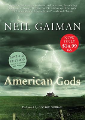 American Gods Low Price MP3 CD 0062314297 Book Cover